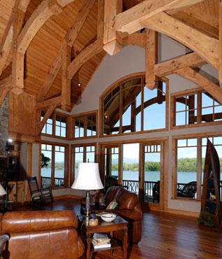 Cabin Creek Timber Frames Hand Crafted Timber Frames In Franklin